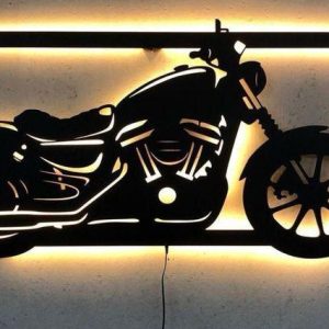 Bike Led Wall Hanger