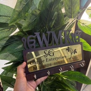 Golden Acrylic Key Hanger