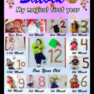 Baby 1 Year Frame