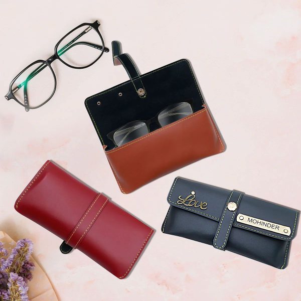 Personalized Eyewear Case With Name & Charm - Image 6