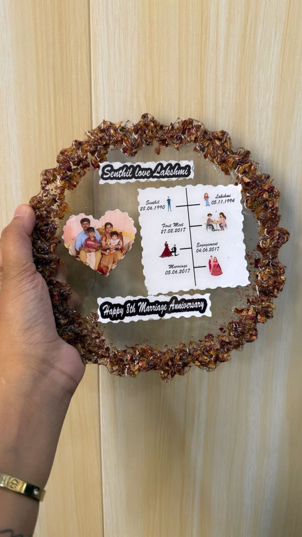 Love Story Resin Frame - Image 2