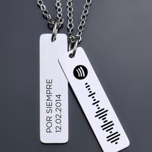 Spotify Pendant Double Side