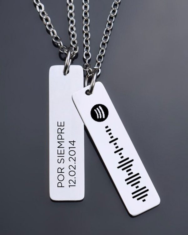 Spotify Pendant Double Side