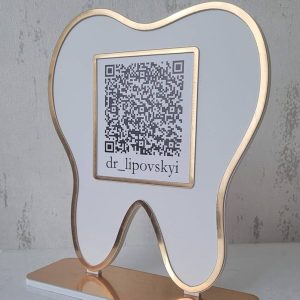 Teeth Shape qr Code