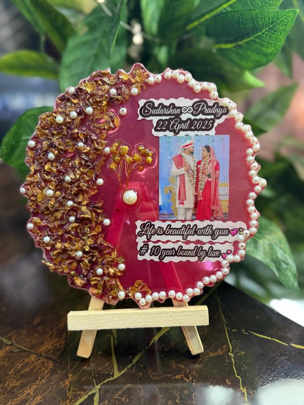 Pink Resin Frame