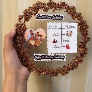 Love Story Resin Frame