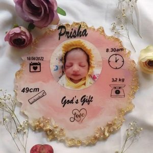 Little Orange & White Mix Baby Frame