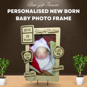 Wooden Baby Frame