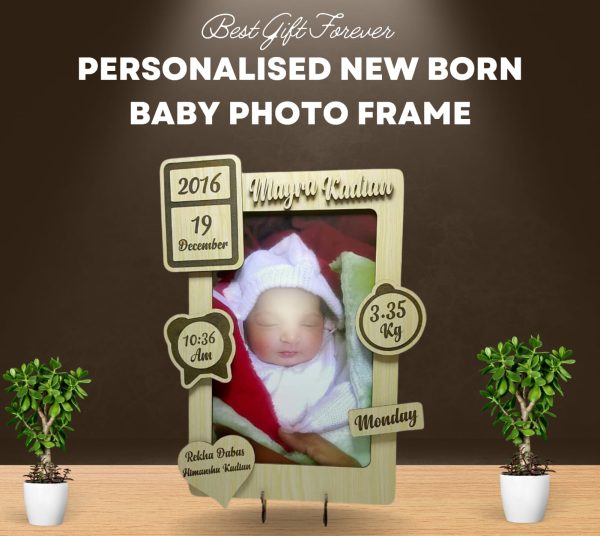 Wooden Baby Frame