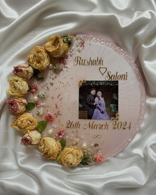 Rose Resin Frame