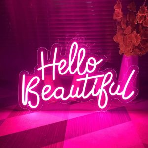 Hello Beautiful Neon