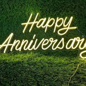 Happy Anniversary Neon
