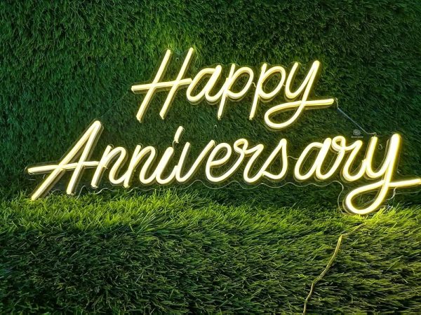 Happy Anniversary Neon