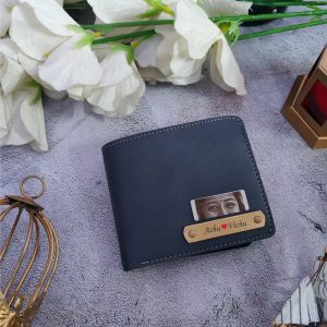 Wallet With Eye engraved strip
