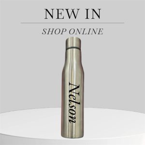 Silver Name Bottle