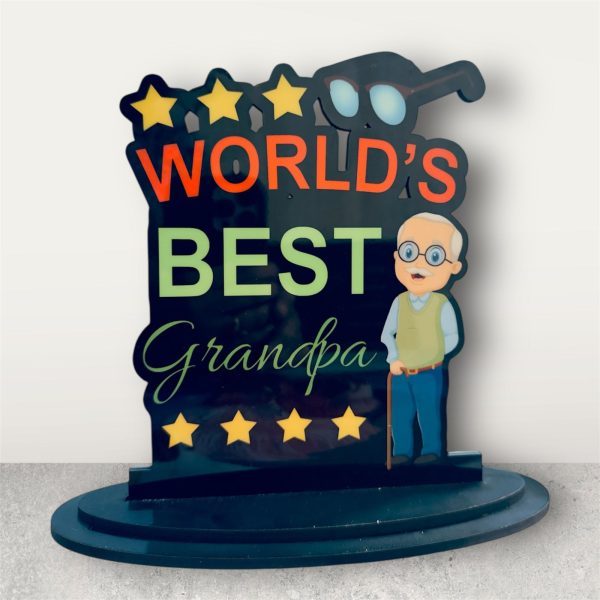 World's Best Grandpaa Table top