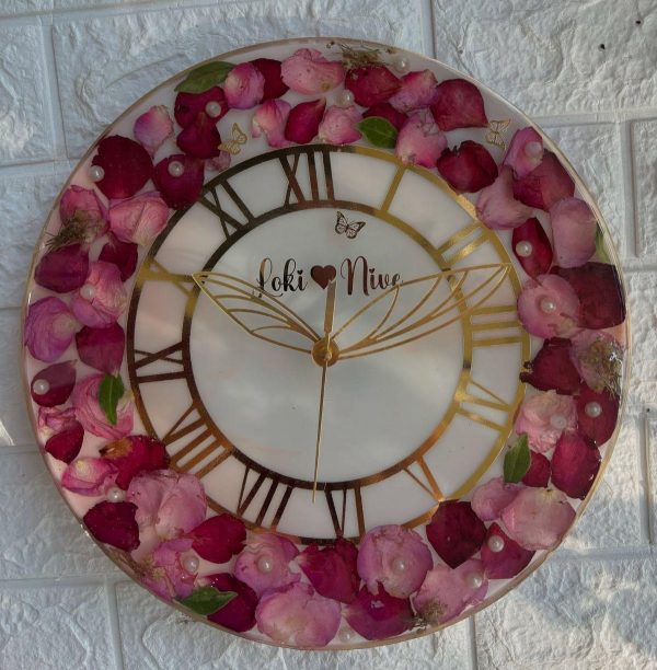 Resin Wall Clock