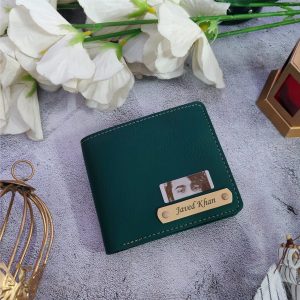 Wallet With Eye engraved strip
