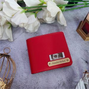 Wallet With Eye engraved strip