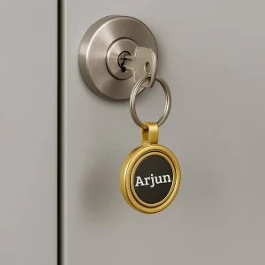 Revolving Metal Keycahin