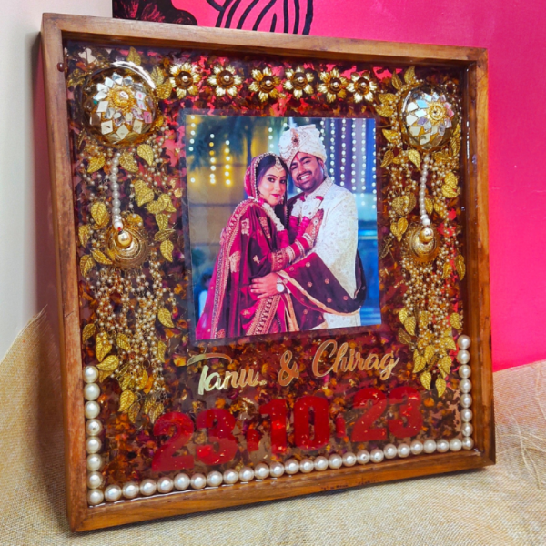 Varmala Preservation- Wood Frame