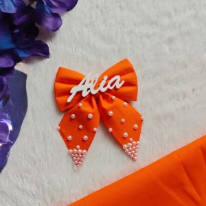 Custom Name Hair Bows by Paryali