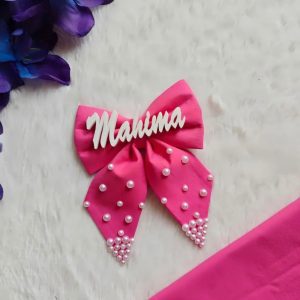 Custom Name Hair Bows by Paryali