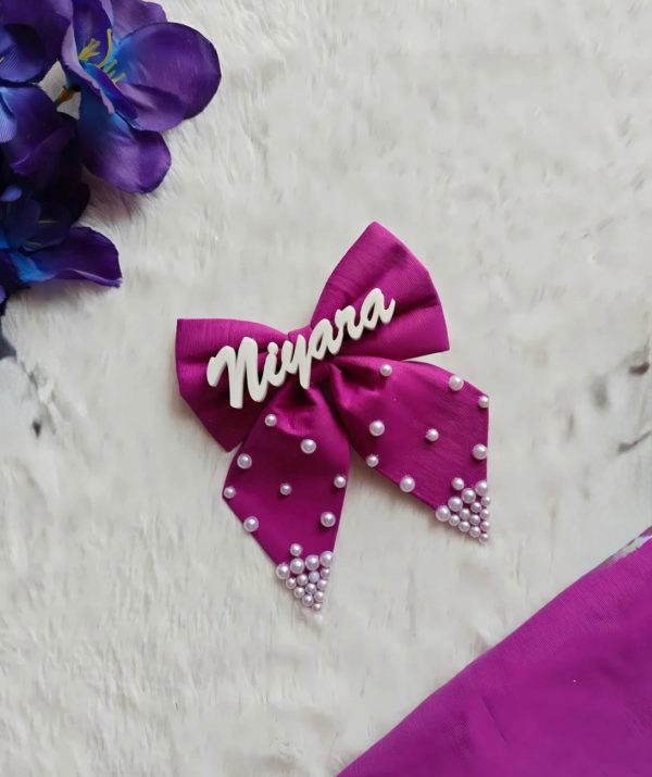 Custom Name Hair Bows by Paryali - Image 3