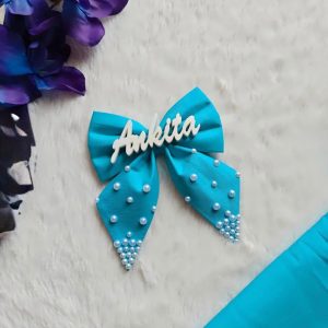 Custom Name Hair Bows by Paryali
