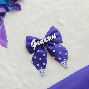 Custom Name Hair Bows by Paryali