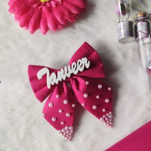 Custom Name Hair Bows by Paryali