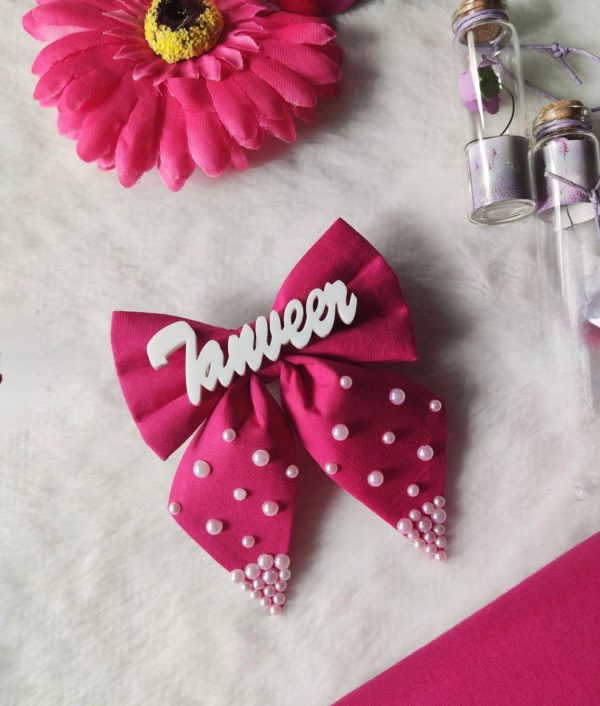 Custom Name Hair Bows by Paryali - Image 8
