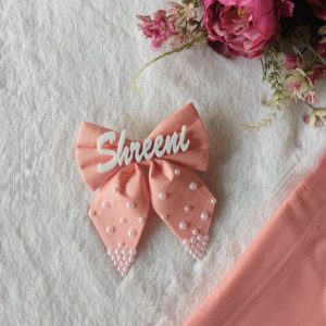 Custom Name Hair Bows by Paryali