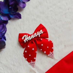 Custom Name Hair Bows by Paryali