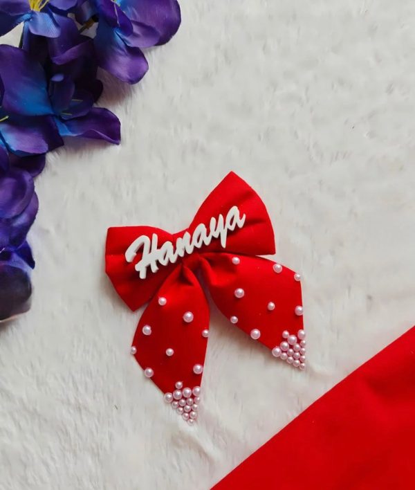 Custom Name Hair Bows by Paryali - Image 9