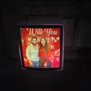 ✨ Personalized Night Lamp Frame – Light Up Your Memories! ✨