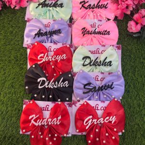 Custom Name Hair Bows by Paryali