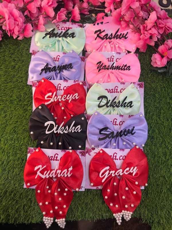 Custom Name Hair Bows by Paryali - Image 6