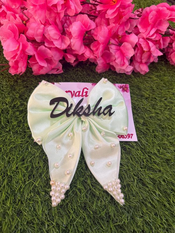 Custom Name Hair Bows by Paryali - Image 2