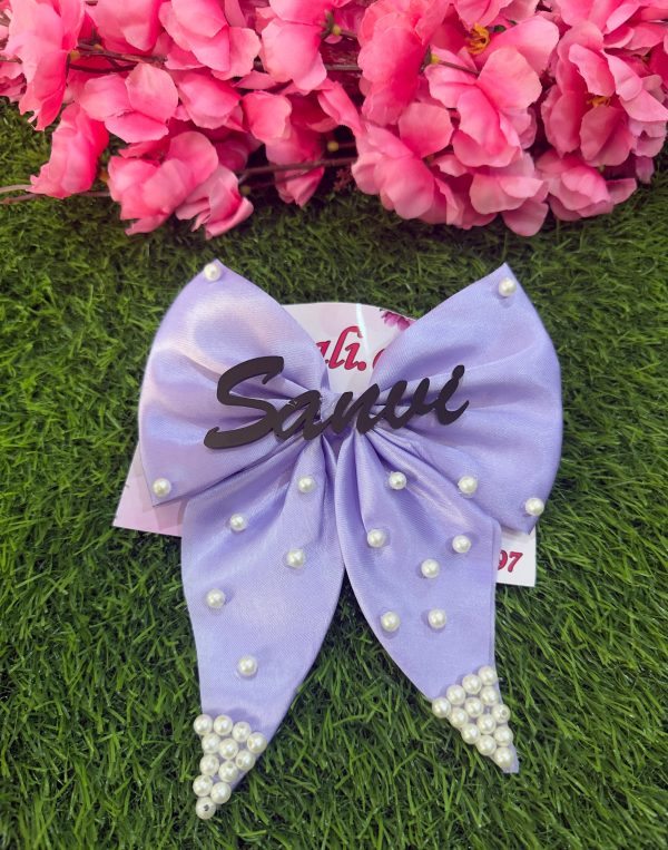 Custom Name Hair Bows by Paryali - Image 5