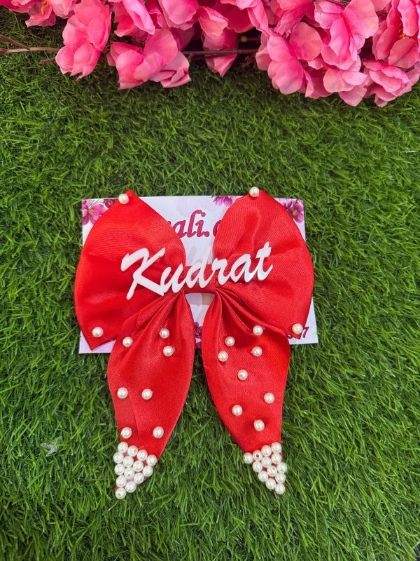 Custom Name Hair Bows by Paryali