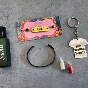 Personalized Raksha Bandhan Gift Hamper for Brother
