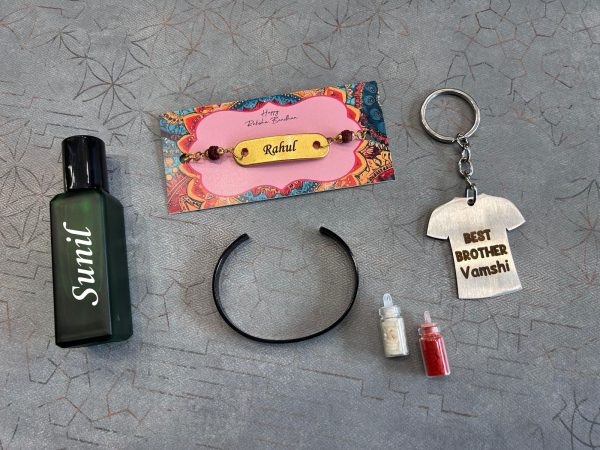 Personalized Raksha Bandhan Gift Hamper for Brother - Image 2