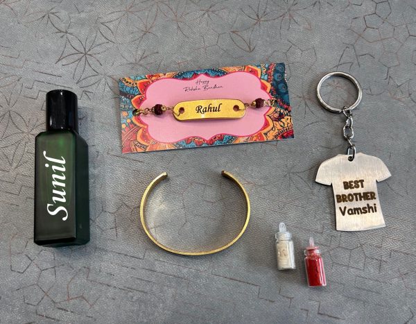 Personalized Raksha Bandhan Gift Hamper for Brother