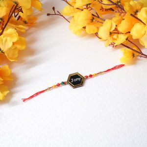 🌸 Personalized Name Rakhi – Celebrate the Bond with a Personal Touch 🌸