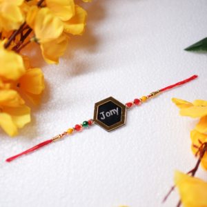 🌸 Personalized Name Rakhi – Celebrate the Bond with a Personal Touch 🌸