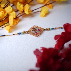 💎 Resin Photo Rakhi – Shine Bright with Love & Memories!