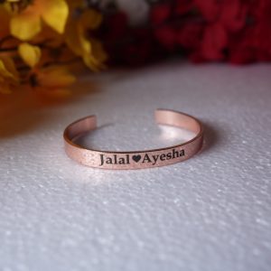 💞 Personalized Name Engraved Bracelet – Wear Your Love, Always